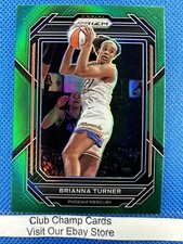 2023 #27 Brianna Turner WNBA Panini Prizm Basketball Green Prizm Mercury