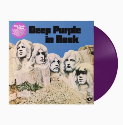 DEEP PURPLE - IN ROCK - LP Remastered 180gram Purple VINYL NEW ALBUM - image 1 of 4