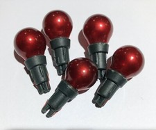 (BB8)5x Red Berry 1.2v 0.24w Replacement BULBS/LAMPS Xmas Tree Light 200 Sets