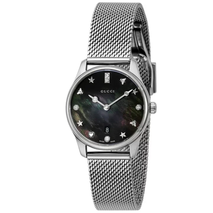 Montre femme Gucci G Timeless YA1265001 maille quartz prix de détail PDSF
