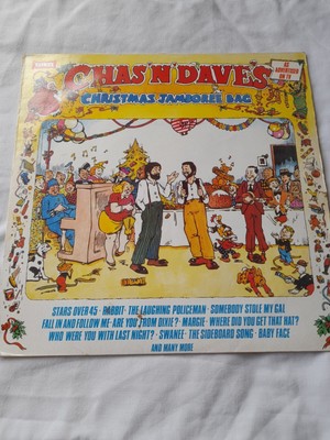CHAS 'N' DAVE - CHRISTMAS JAMBOREE BAG VINYL RECORD.