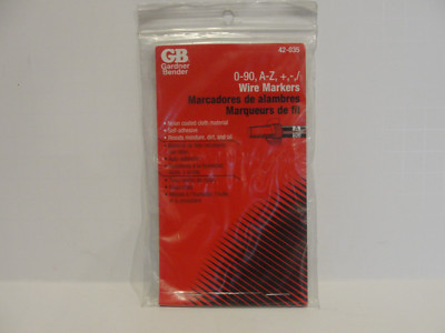 Gardner Bender Alpha 42-ALPH Circ Break Marker