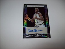 DEE BROWN 2024 LEAF SPORTS HEROES AUTOGRAPH #44/49 FREE SHIP & TRACKED