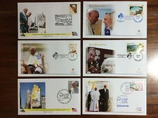 13 Covers from Pope Francesco I 2015 Visit to USA andCuba