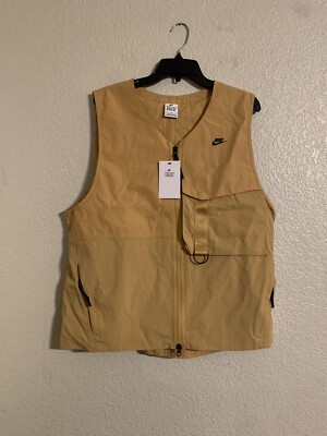 nike khaki vest