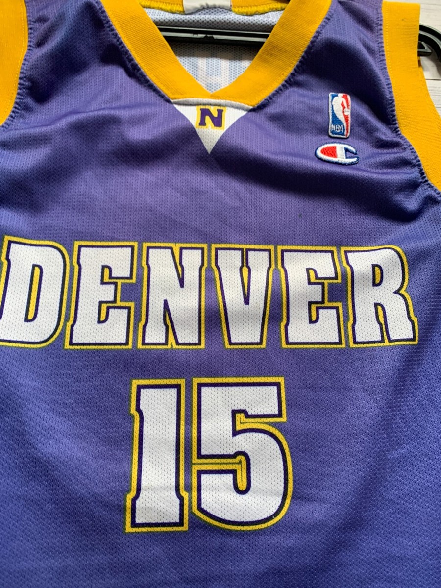 Denver Nuggets Basketball NBA Jersey Shirt Champion Size XL #15