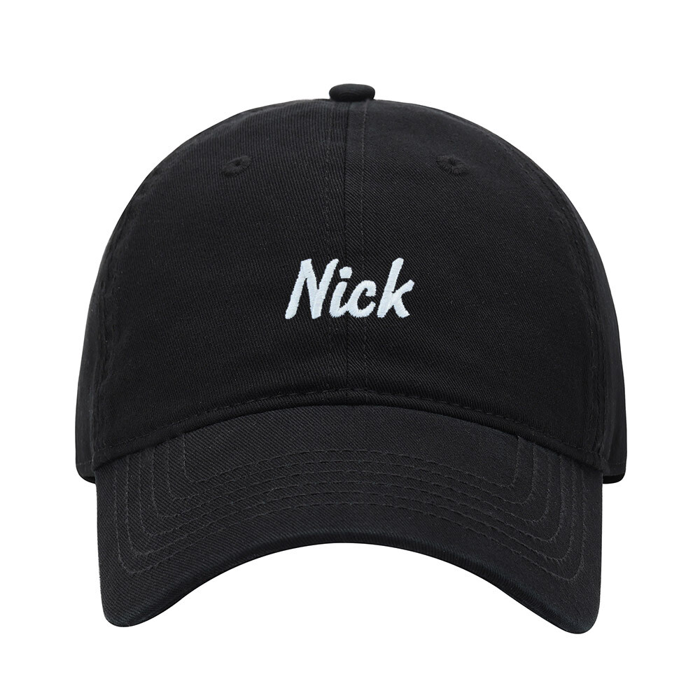 Baseball Cap Men Name Nick Gift Embroidered Washed Cotton Dad Hat Baseball Caps