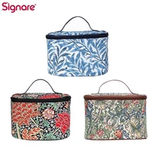 Tapestry Toiletry Bag Cosmetic Makeup Organiser Bag In William Morris Design