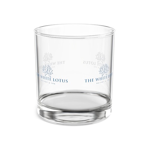 Vidrio The White Lotus Collection - Vidrio Rocas Elegante 10oz - Imagen 4 de 5