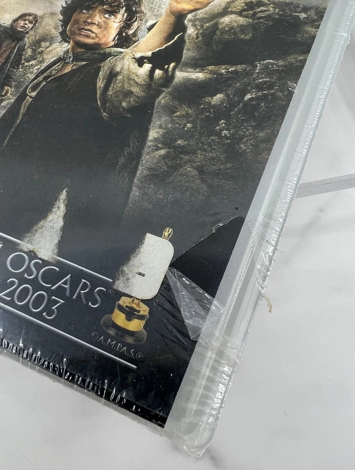 Lord of the Rings Return of the King SEALED Fantasy VHS German Import Edition Foto 4 de 4