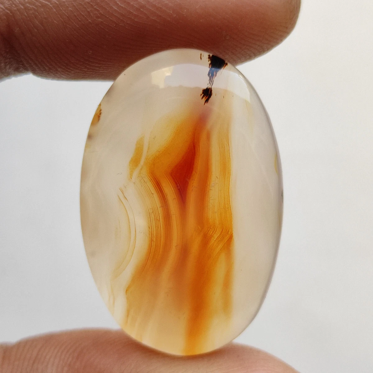 Natural multi color montana agate cabochon agate translucent