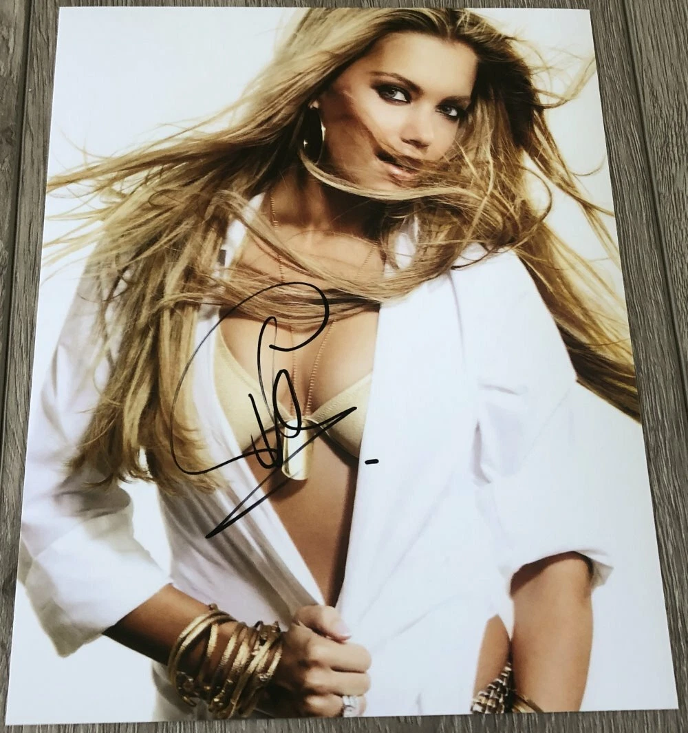 SUPERMODEL SYLVIE MEIS SIGNED AUTOGRAPH SEXY 8x10 PHOTO B | eBay