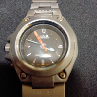 Casio G-Shock 1997 MRG-120T MR-G QZ Black Titanium USED working | eBay