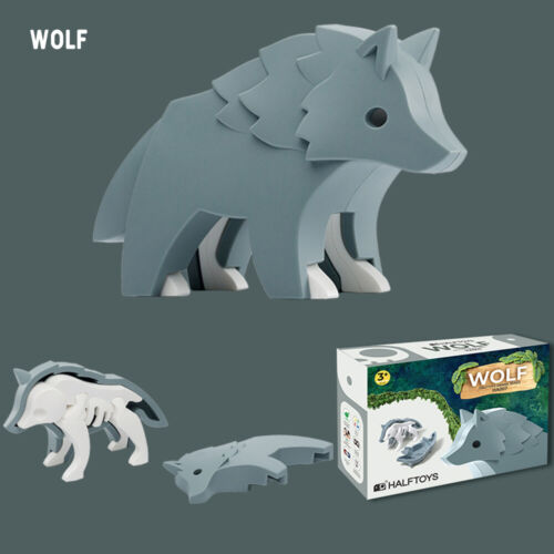 Conjunto de vida silvestre HALFTOYS 3D bosque juguete bloques de construcción intelectuales ABS - Imagen 14 de 20