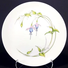 Luncheon Salad Plate Japan Prelude Toscany Collection Pastel Floral 8 1/4"