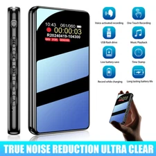 800Hr Mini Voice Activated Recorder Digital Audio 32GB MP3 Player Dictaphone