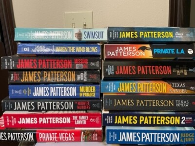 James Patterson 15 paperback books