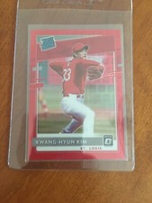 2020 Optic KWANGJU-HYUN KIM FOTL RED Pandora Prizm #63/79 CARDINALS RATED ROOKIE