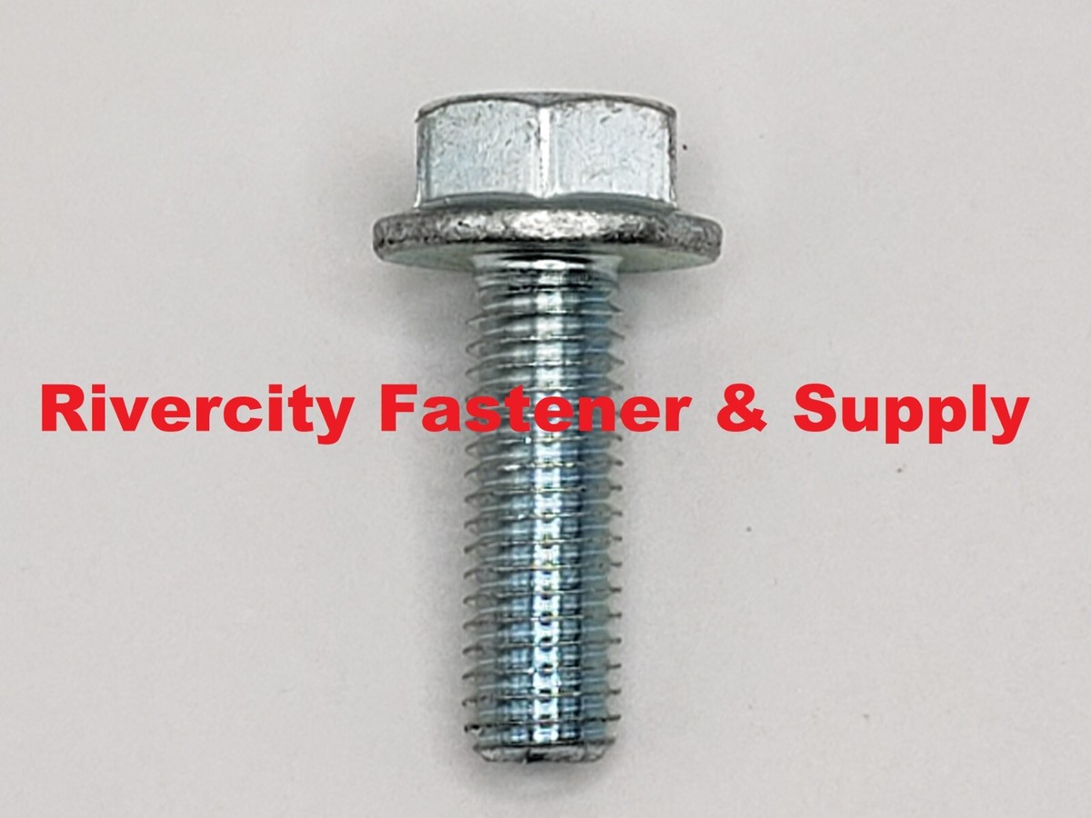 M8-1.25x25 Hex Head Flange Bolts 8mm x 25mm Grade 10.9 Steel