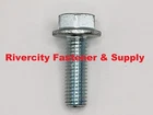 M8-1.25x25 Hex Head Flange Bolts 8mm x 25mm Grade 10.9 Steel Screws M8x1.25 x 25