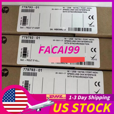 New National Instruments NI USB-8473S High Speed   CAN Data Acquisition Card