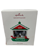 Hallmark Kitty Claus Cat Photo Holder 2019 Christmas Keepsake Ornament