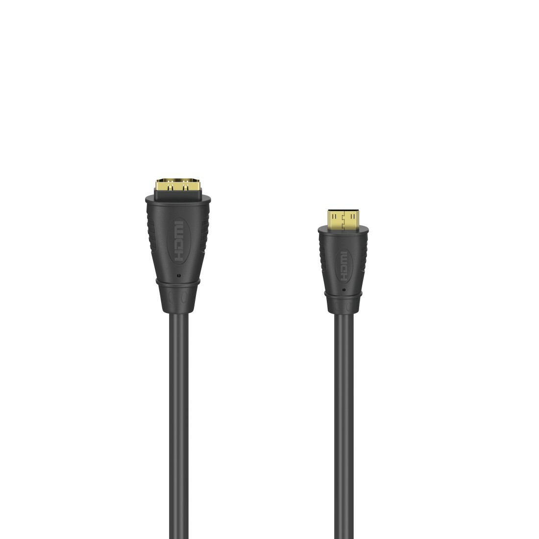 HDMI Cable Adapter™, (Mini) Male Type-C - Female Type-A, Gold-image