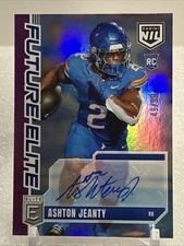 2025 Donruss Elite - PURPLE Future Elite NIL AUTO - Ashton Jeanty RC 49/99