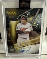 2026 Topps Chrome Black Samuel Basallo #CBA-SB Gold MiniDiamond Refractor RC /50