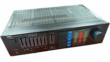 Yamaha A-28 Natural Sound 2-Channel Stereo Amplifier w/ Graphic EQ, Black
