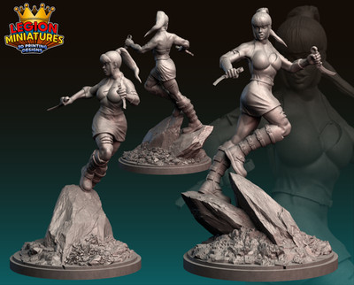 Punchline Resin Sculpture Statue Model Kit Unpainted/Unassembled