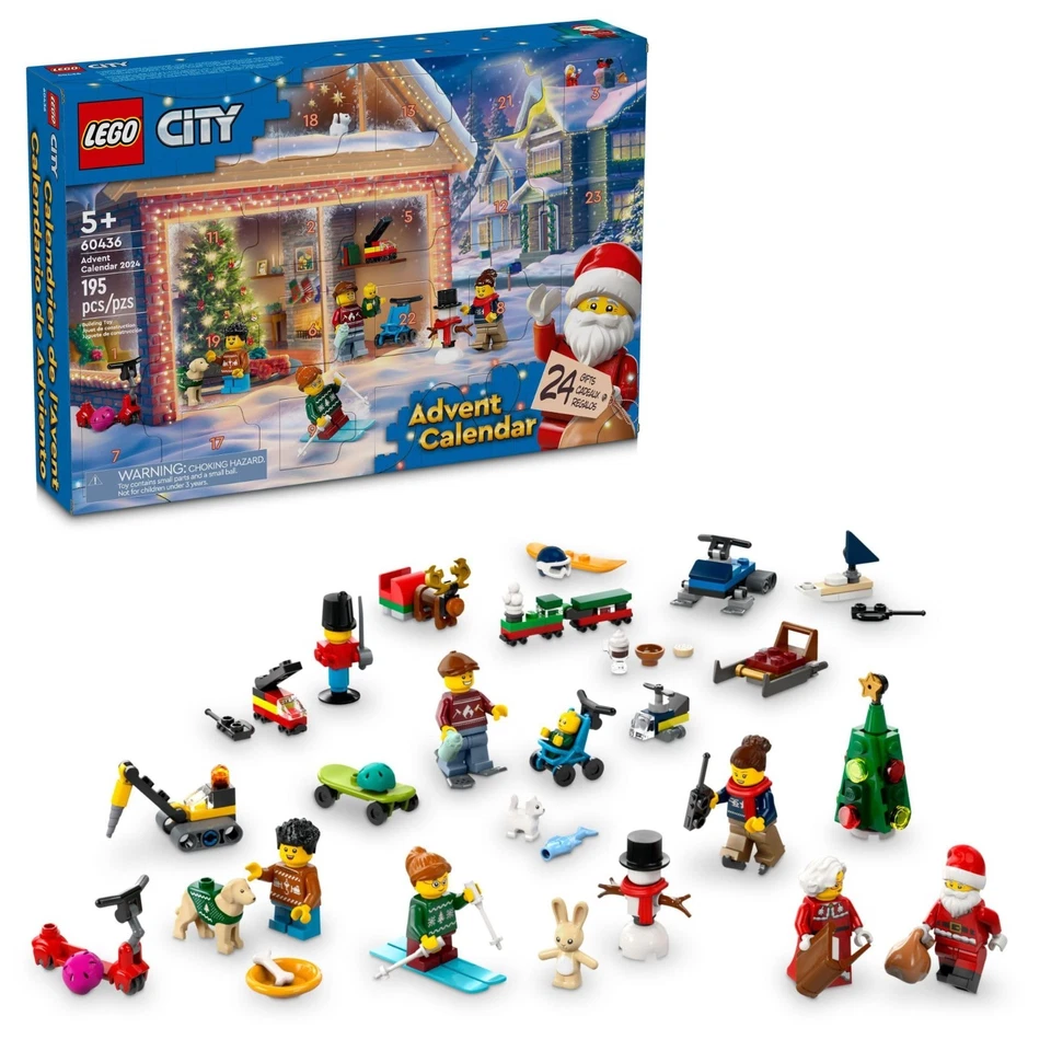 LEGO CITY Advent Calendar 2024 (60436) - Pick Your Day! - Days 1-24 - Brand NEW