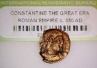 300 AD Ancient Roman Constantine The Great Bronze Coin NICE DETAILS w/  NR — photo 6