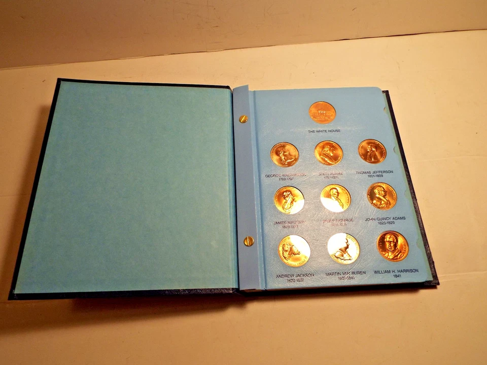 Medallas de los presidentes como nuevas de Estados Unidos. Washington a través de Bush Sr. Foto 2 de 4