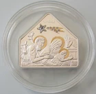 Andorra 10 Diners 2007 Christmas Silver
