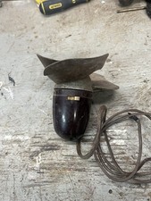 Vintage Bullet Dash Fan Defroster Rubber Blade 1930s 1940s Art Deco Works