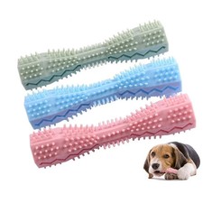 Dog Chew Toothbrush Stick TPR Treat Dispensing Teeth Cleaning Chew Toy Pet
