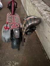 Go-Ped GSR Motor Scooter Red/Black 2 Stroke 46cc Folding Adjustable Handlebar