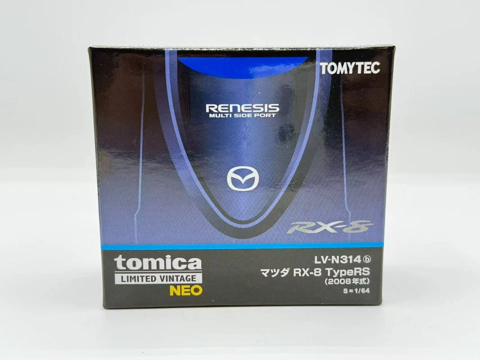 Tomica 限量复古 1/64 马自达 RX-8 TypeRS 2008 蓝色美国卖家现货 — 第 2/4 张图片