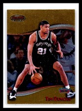 1998-99 Bowman's Best Tim Duncan San Antonio Spurs #50