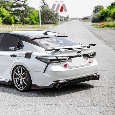 Smoked LED Tail Lights for 2018-2024 Toyota Camry Sequential Turn Light 1 Pair