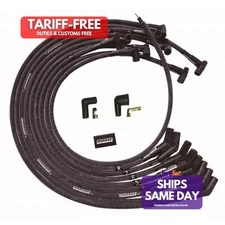 Moroso 51545, Kit Ultra Plug Wire Set Bbc Under V/C Black Performance Parts