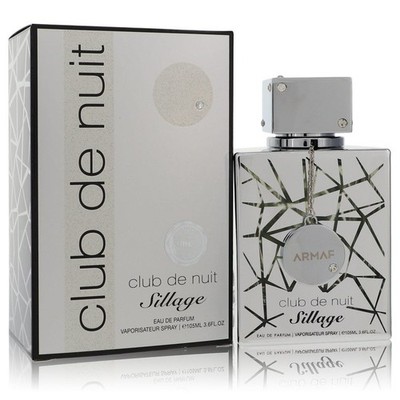 Club De Nuit Sillage by Armaf Eau De Parfum Spray (Unisex) 3.6 oz For Men Brand