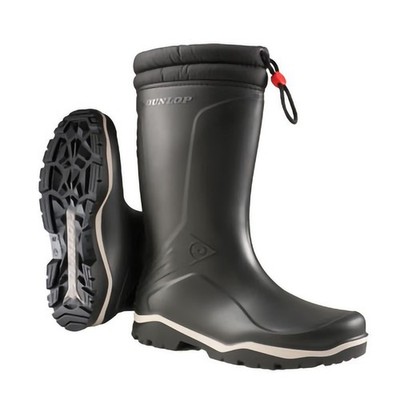 DUNLOP Blizzard Thermo-Schneestiefel wasserdicht gefüttert schwarz Gr.42