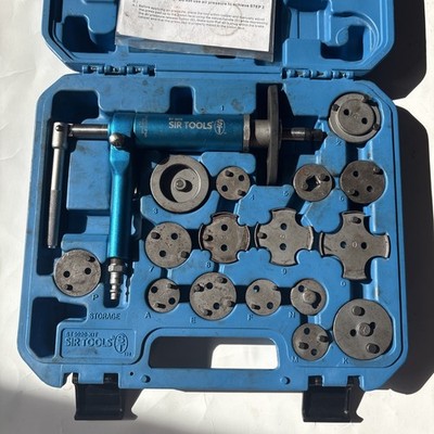 SIR Tools ST9020-KIT Pneumatic Brake Caliper Piston Compressor Air Wind Back Kit