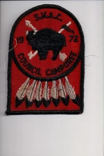 1972 SMAC Council Camporee patch