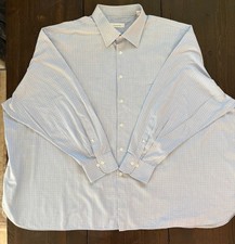 Ermenegildo Zegna Mens Button Up Shirt, Size 51/20 Big and Tall