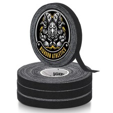 Bighorn Athletics Premium Finger Tape  Toe  4 Rolls 0.3-Inch, Black