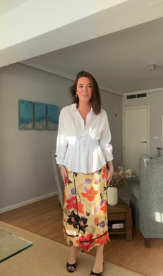 NEW WOMAN FLORAL PAREO SKIRT MULTICOLOURED SR 2701 UNBRANDED