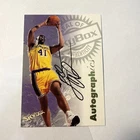 1997/98 Skybox Premium Autographics Elden Campbell LA Lakers AUTO Basketball